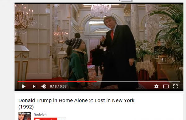Donald Trump u filmu 'Sam u kući'