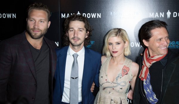 Jai Courtney, Shia LaBeouf, Kate Mara i Clifton Collins Jr.