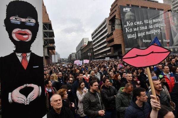 Prosvjedi u Beogradu