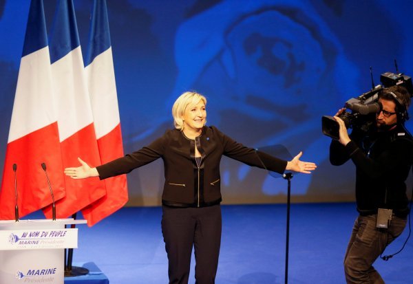 Marine Le Pen u Lyonu (2)