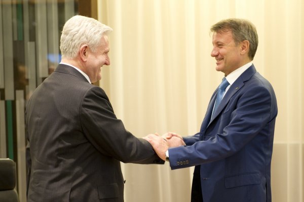 Bivši šef Agrokora Ivica Todorić i predsjednik uprave Sberbanka Herman Gref