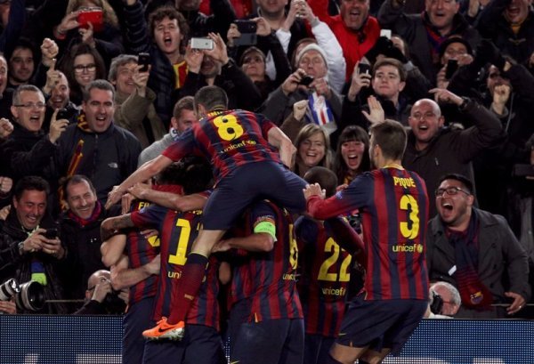 Barca slavi gol Messija