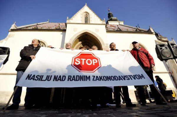 Sindikalni prosved protiv ZOR-a