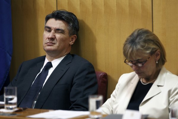 Zoran Milanović na aktualnom satu u Saboru
