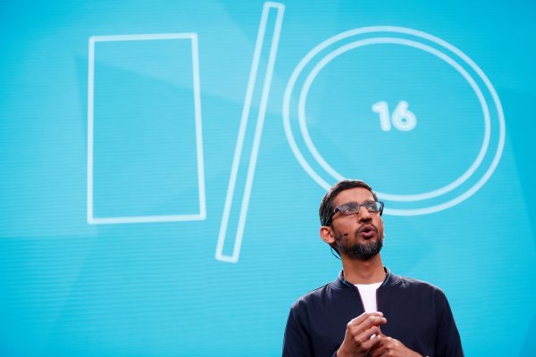 Googleov čelnik Sundar Pichai, Google I/O 16