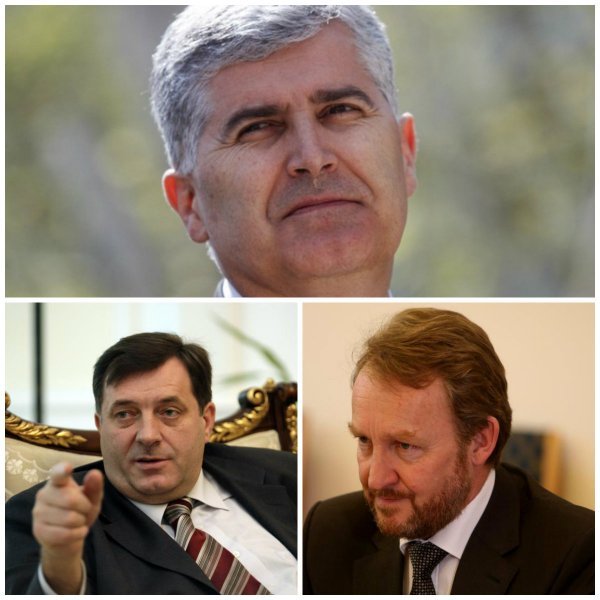 Dragan Čović, Milorad Dodik, Bakir Izetbegović