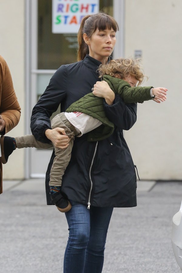 Jesica Bile sa sinom