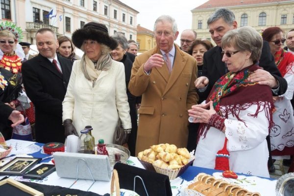 Princ Charles i vojvotkinja Camilla u Osijeku Vlado Kos / CROPIX