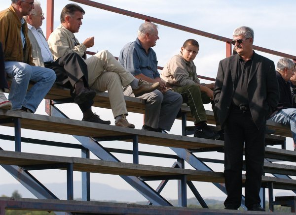 Bruno Stojić na utakmici Croatije iz Sesveta 2003. godine.