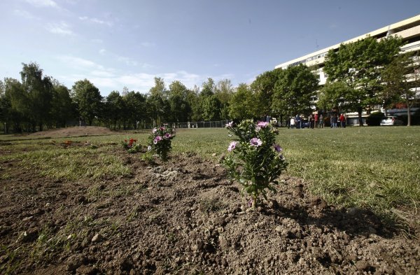 Građani zasadili cvijeće u parku na Savici