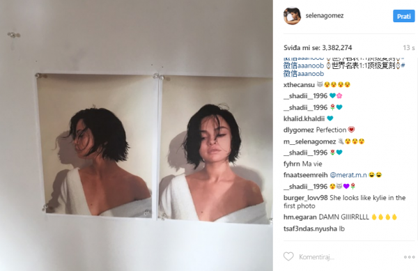 Selenu Gomez fanovi su usporedili s Kylie Jenner