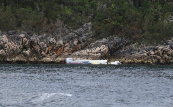 Gumenjak u kojemu su plovile žrtve pomorske nesreće