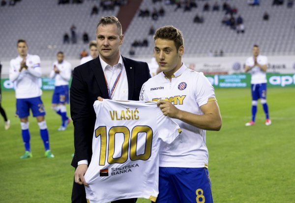 100. nastup za Nikolu Vlašića