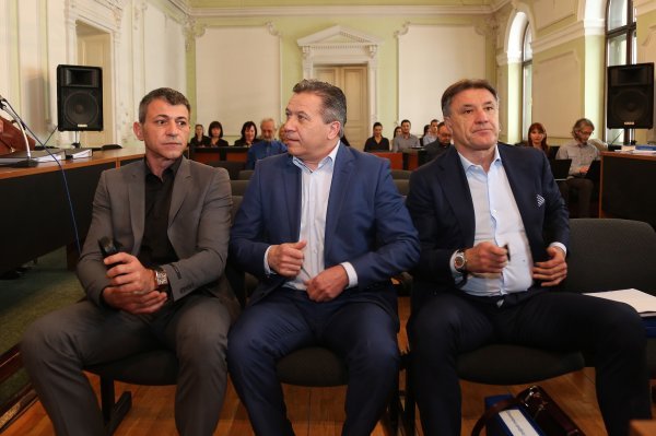 Milan Pernar, Damir Vrbanović i Zdravko Mamić