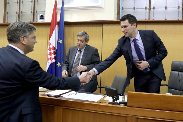 Plenković i Petrov iz vremena kad je njihova suradnja bila zadovoljavajuća