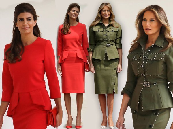 Juliana Awada i Melania Trump