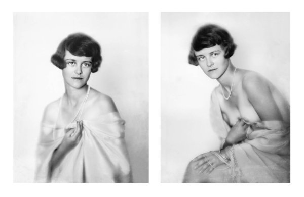 Karl Schrecker, Djevojka sa svilenim plaštem, Pula-Brijuni, 1920