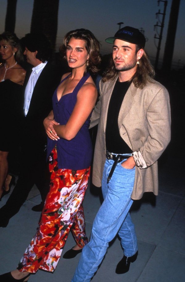 Andre Agassi i Brooke Shields