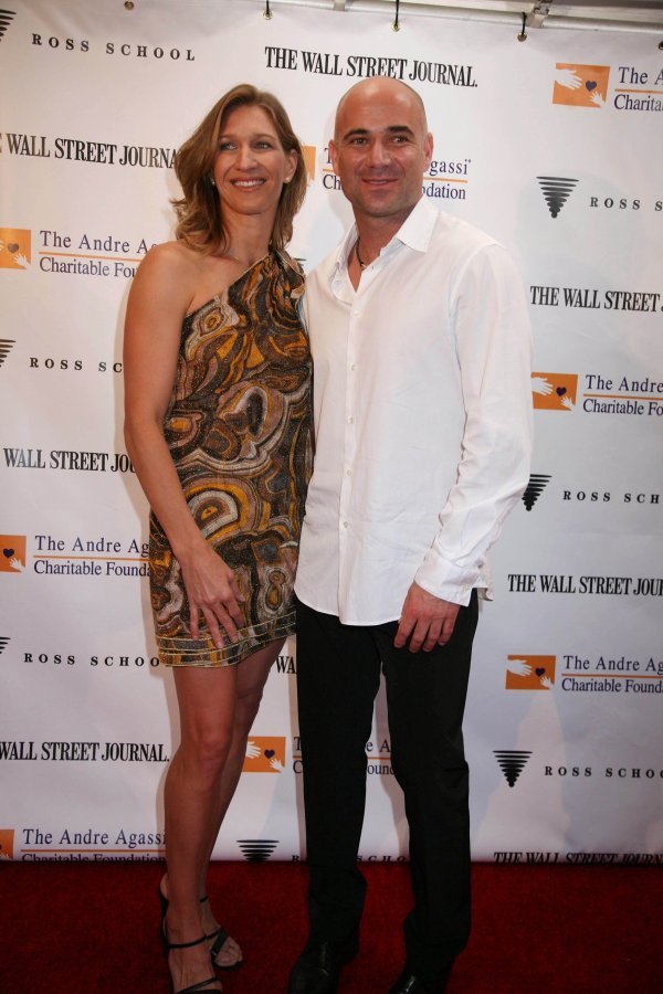 Steffi Graf i Andre Agassi 2007.
