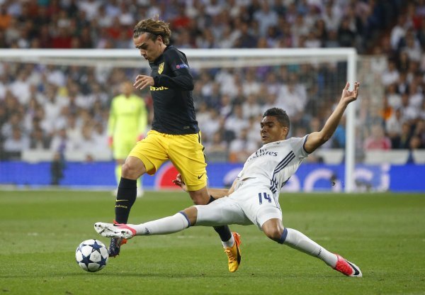 Antoine Griezmann i Casemiro