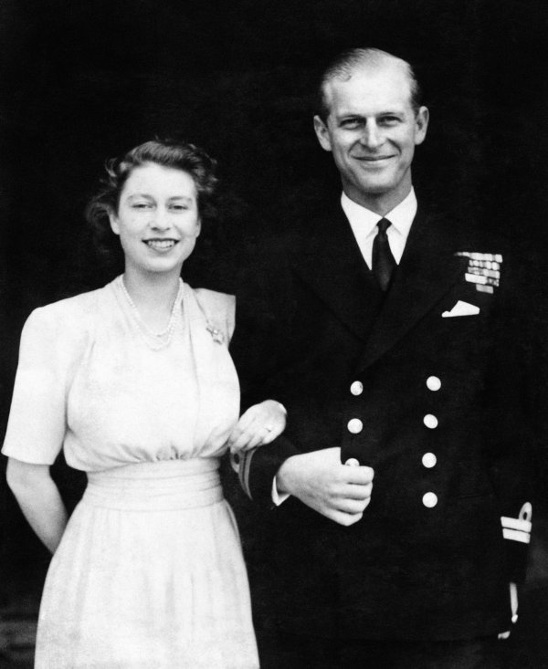 Princ Philip i kraljica Elizabeta II