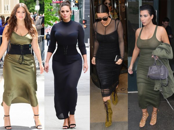 Ashley Graham i Kim Kardashian