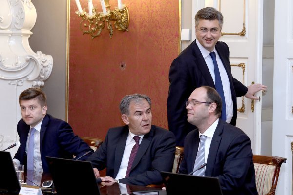 Zdravko Marić, Tomislav Ivić, Davor Ivo Stier, Andrej Plenković