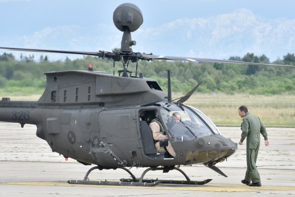 Prezentacija letačke obuke na helikopterima Kiowa