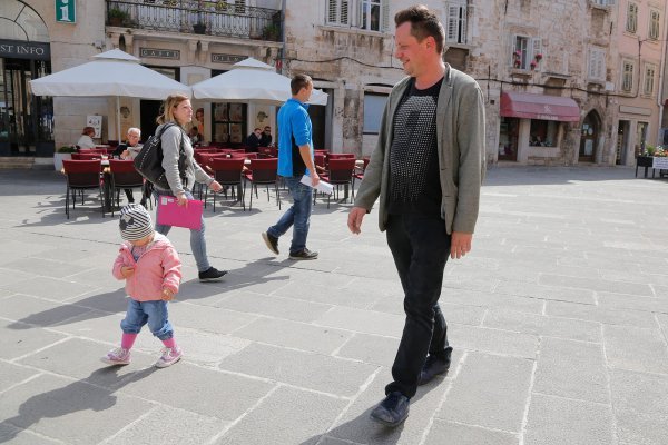 Dalibor Matanić s kćeri Lolom