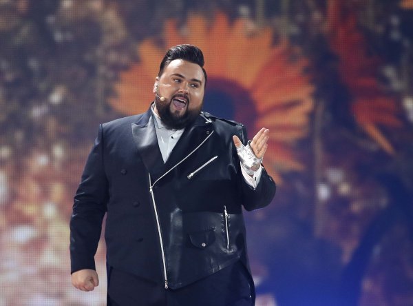 Jacques Houdek na finalnoj večeri Eurosonga