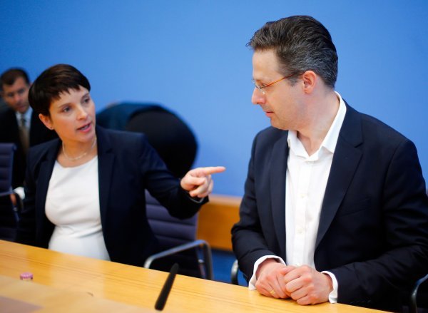 Frauke Petry i Marcus Pretzell