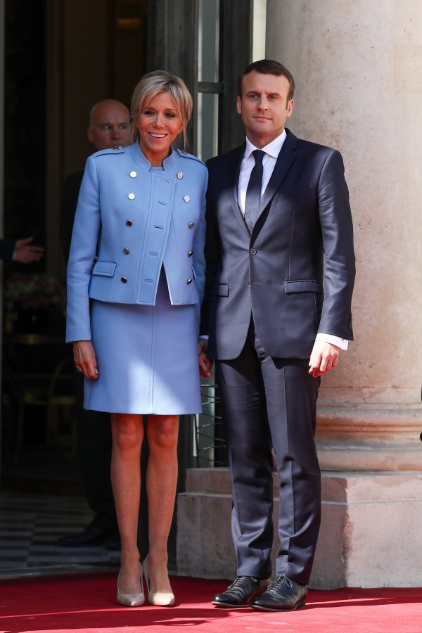 Brigitte i Emmanuel Macron