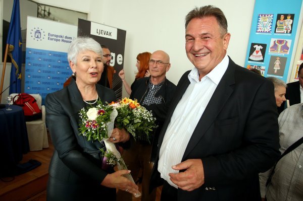 Jadranka Kosor i Radimir Čačić