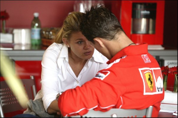 Corinna i Michael Schumacher