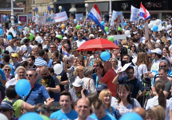 Hod za život završio je na centralnom gradskom trgu