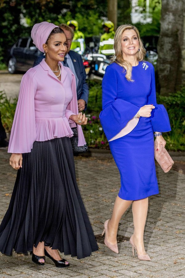 Katarska šeika Mozah Bin Nasser i kraljica Maxima