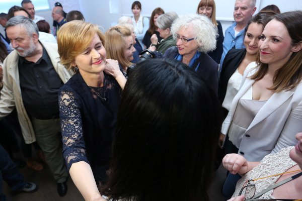Zagreb: Sandra Švaljek zadovoljna rezultatima izbora