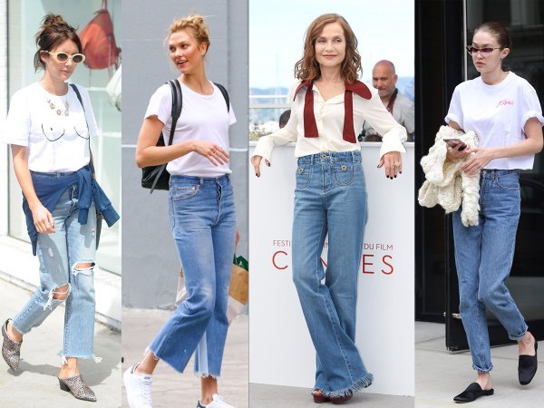 Bezvremenska kombinacija na slavnim damama