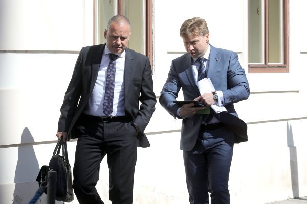 Maksim Poletaev, potpredsjednik Sberbanka, stigao na sastanak u Vladu