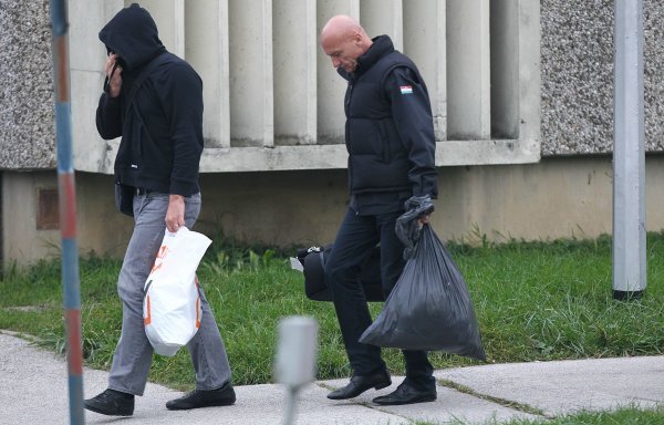 Na izlasku iz Remetinca 2014. nakon uplate jamčevine da se brani sa slobode u aferi Agram