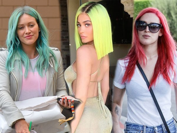 Slavne cure vole eksperimentirati s bojama kose