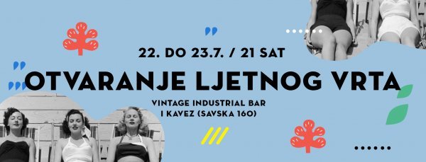 Otvaranje ljetnog vrta u Vintageu Promo