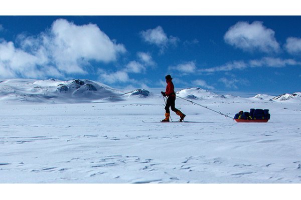Davor Rostuhar na Sjevernom polu