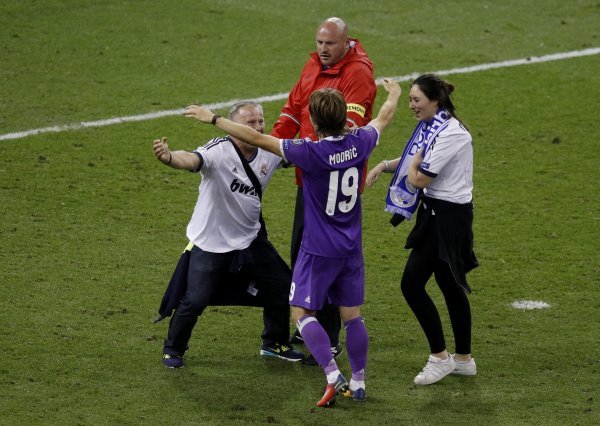 Luka Modrić na finalu Lige prvaka u Cardiffu (3)