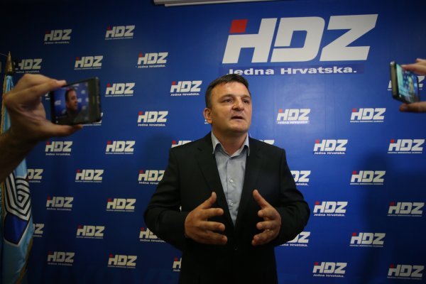 Petar Škorić, šef splitskog HDZ-a 