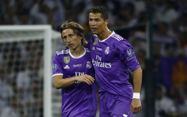 Luka Modrić i Cristiano Ronaldo