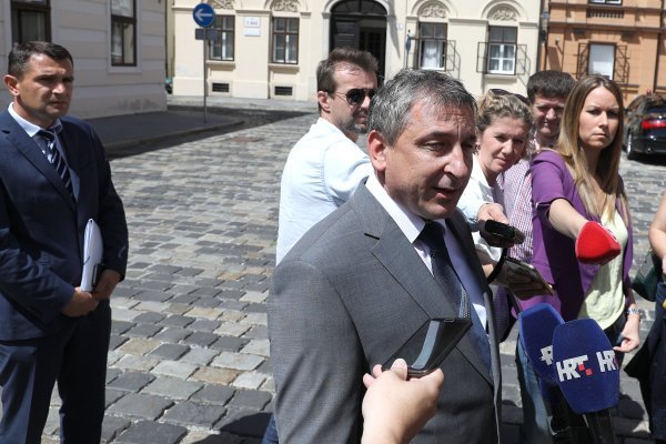 Predrag Štromar nakon runde pregovora u Banskim dvorima