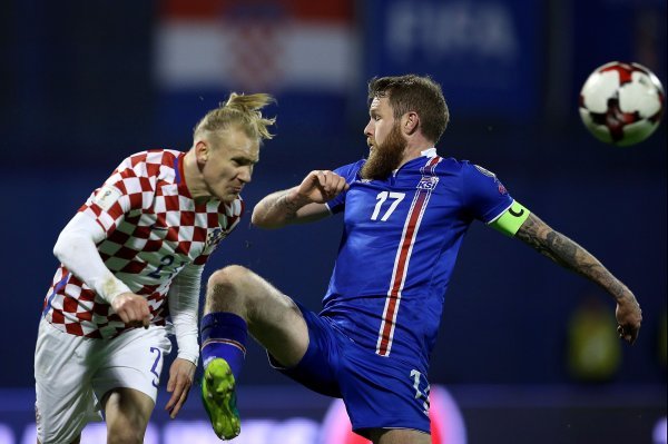 Hrvatska - Island (Domagoj Vida, Aron Gunnarsson)