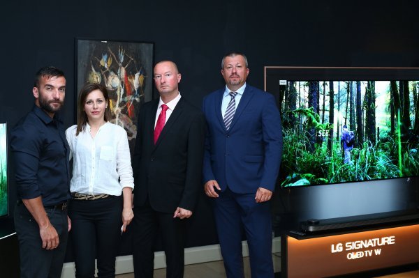 Službeno predstavljanje LG OLED televizora u Klovićevim dvorima