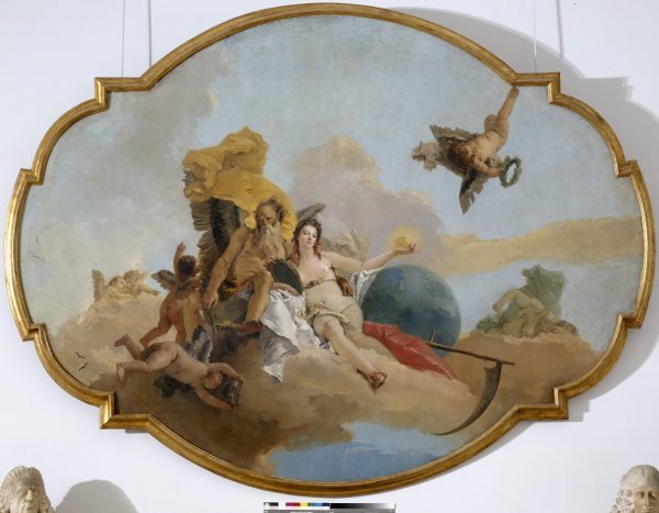 Giambattista Tiepolo, 'Vrijeme otkriva Istinu', oko 1744.